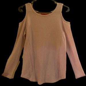 I am selling a cute comfy off the sleeve long sleeve sweater.